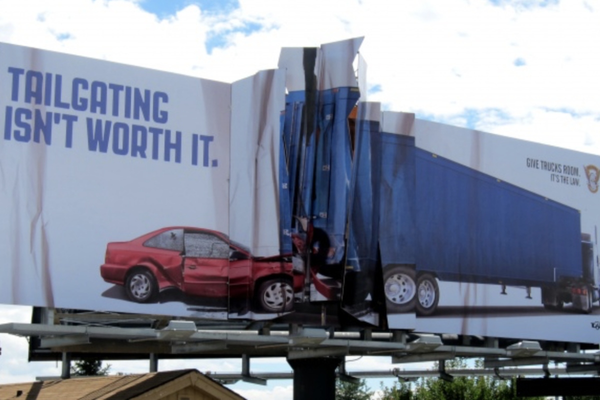 Tailgating Billboard