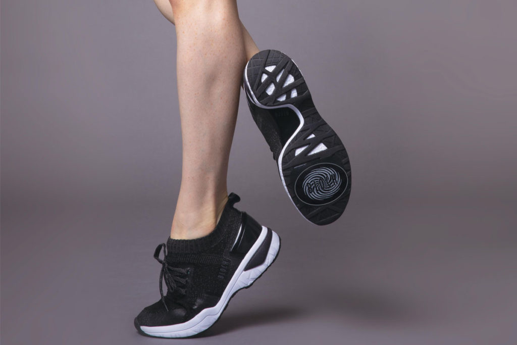 dance trainers with spin spot