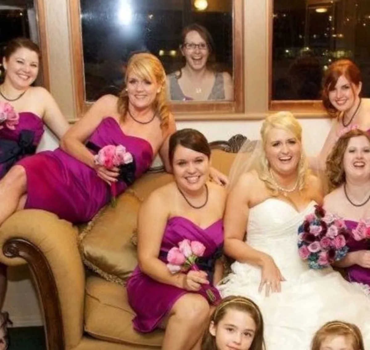 Bridesmaids Photobomb