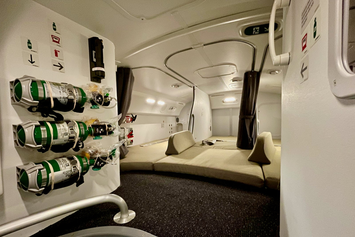 Crew Bunk Airplane