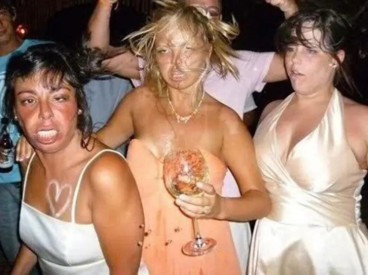 Funny Wedding Guests Photos