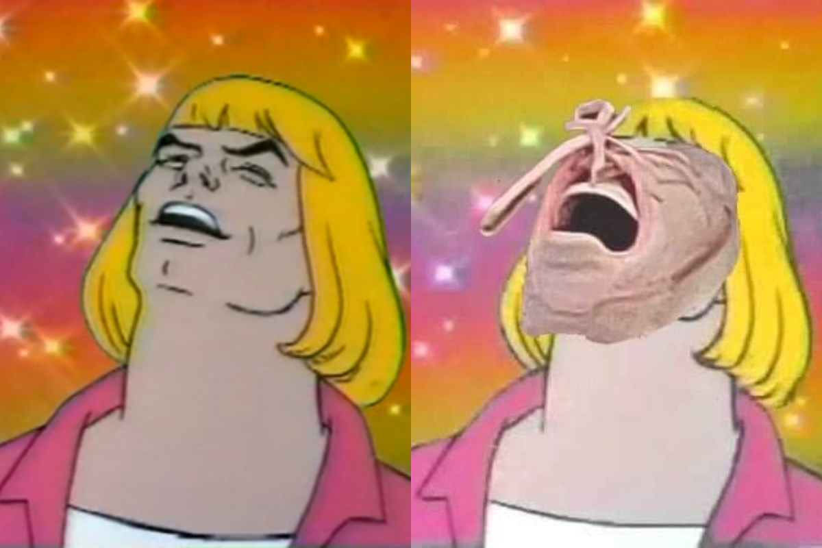 He-Man Shoe Face