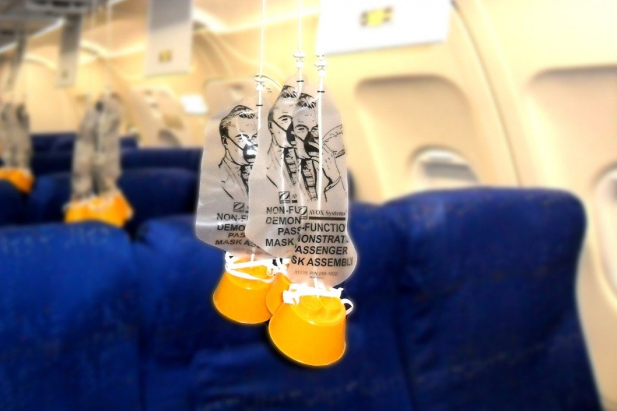 Oxygen Mask Airplane 