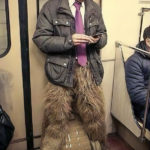 Hilarious photos taken in public transport