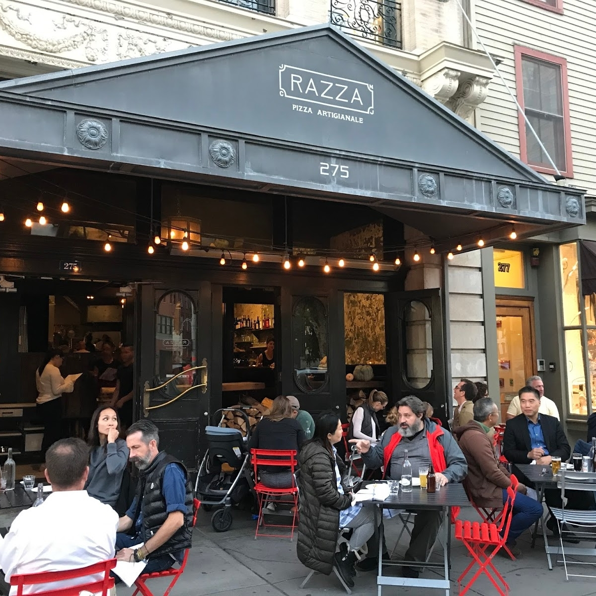 razza pizza front