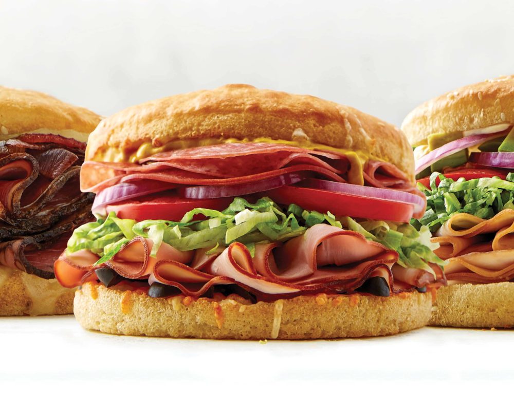 Schlotzsky's classic sandwich