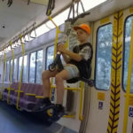 Hilarious photos taken in public transport