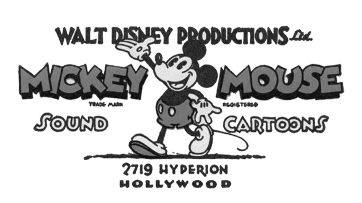 Walt Disney Logo 1929