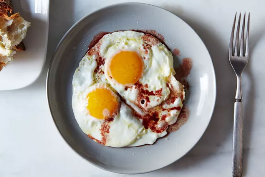 sherry vinegar on eggs
