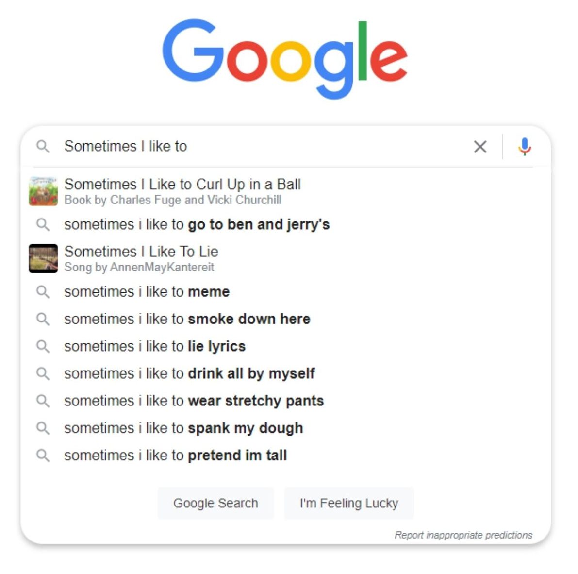 Hilarious Google Autocomplete Fails
