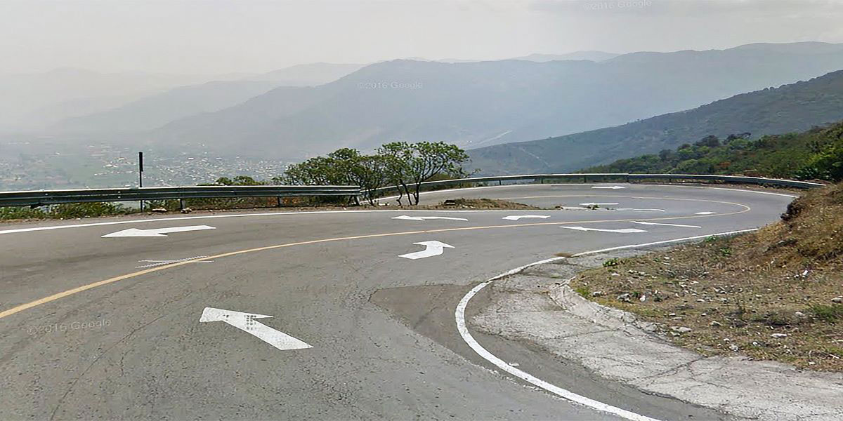 Highway 150 in Mexico