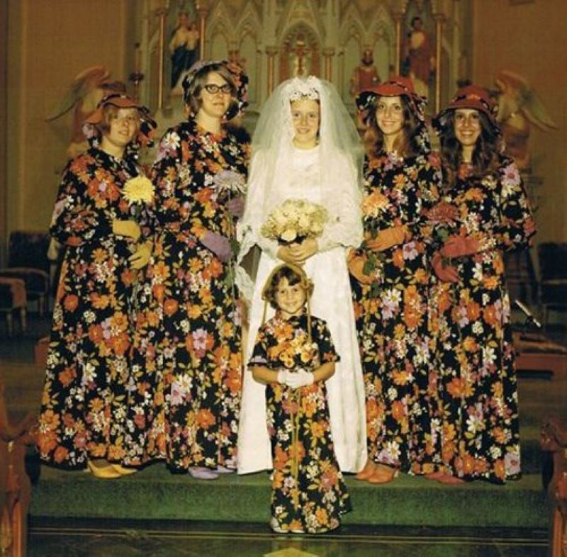 ugly bridesmaids' dresses