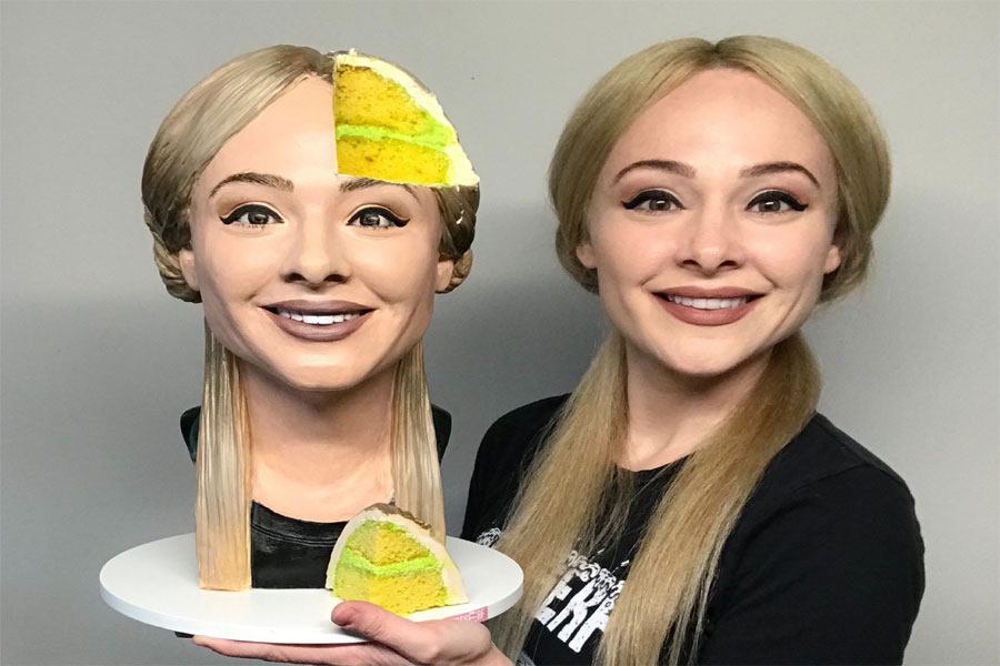 Sideserf Selfie Cake