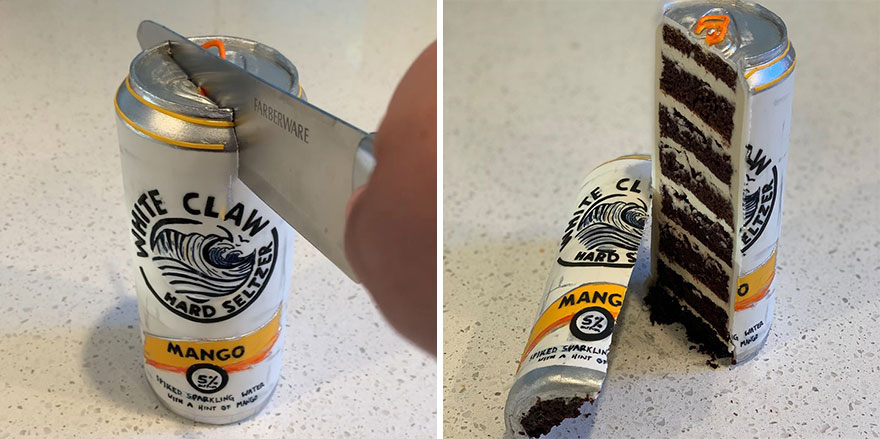 White Claw cake