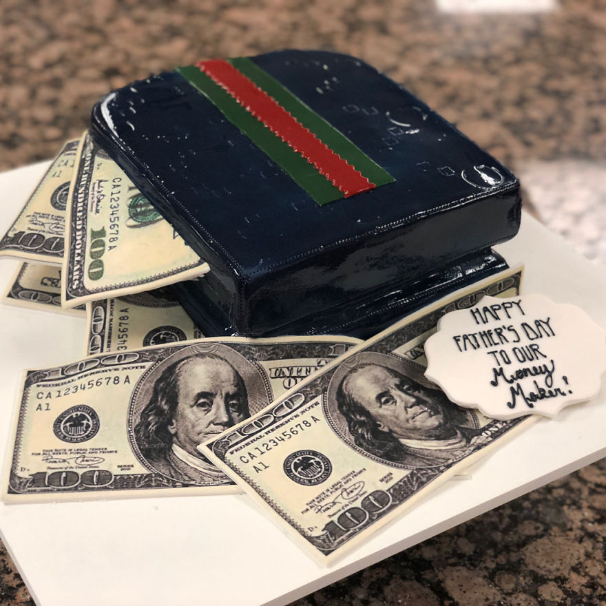 wallet cake
